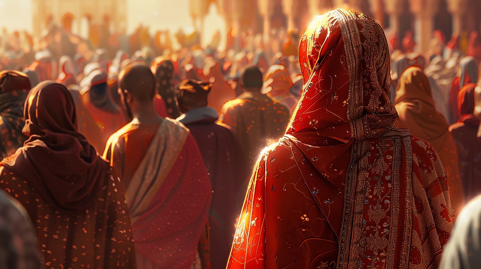 colourful traditional attire at a vibrant cultural gathering   dr krishna athal