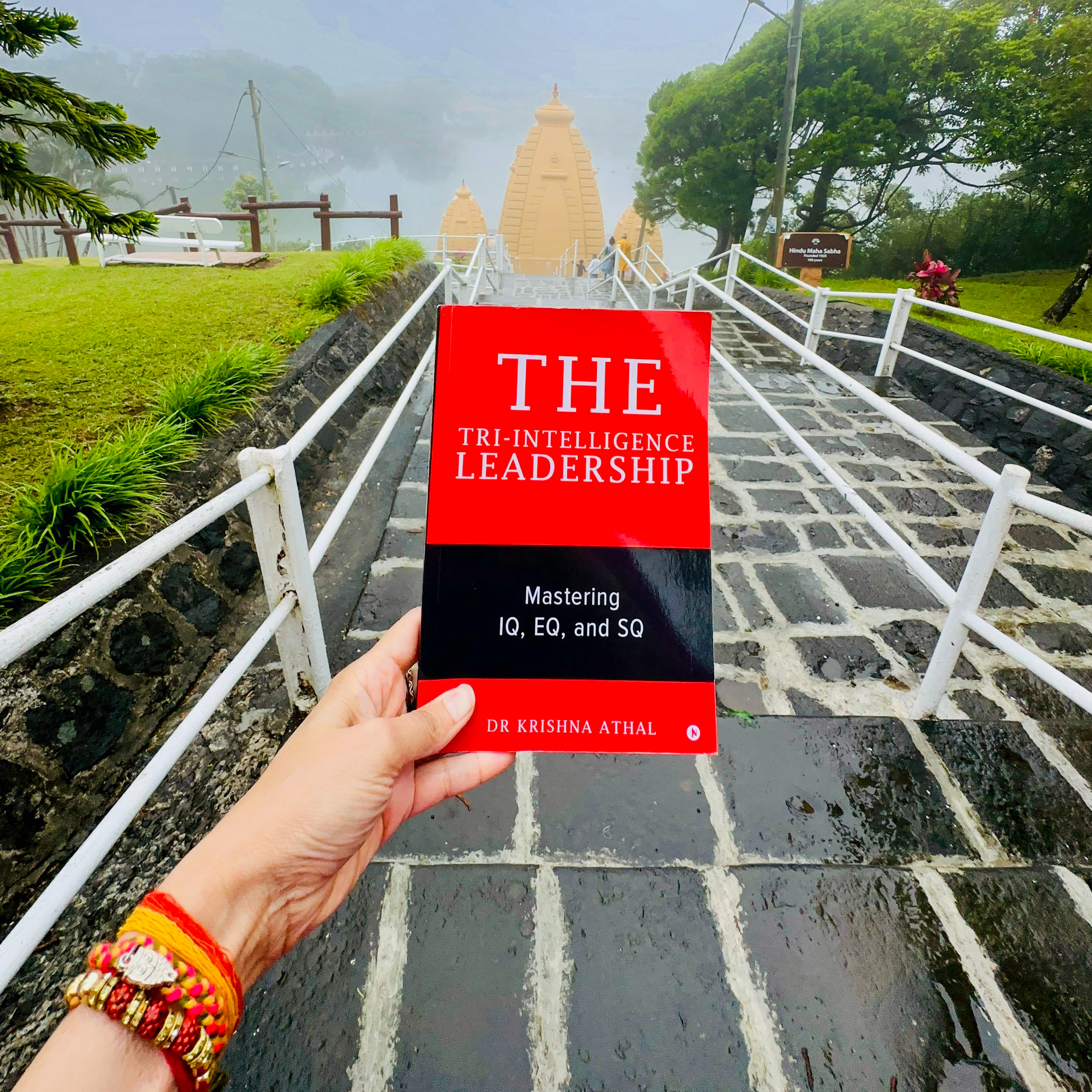 My Book at Ganga Talao: When a Reader Turns Pages into Prayer